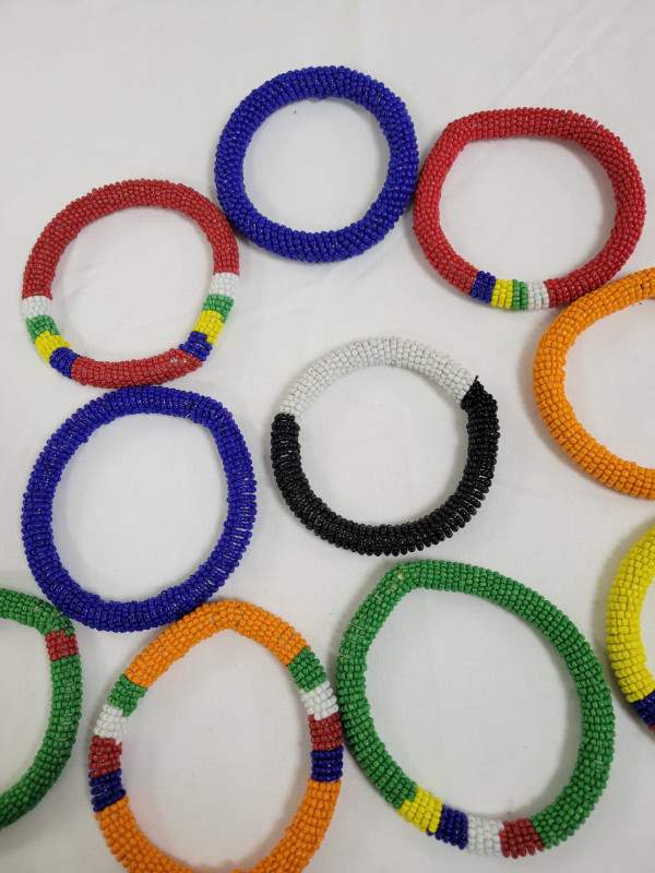 Beaded bangles